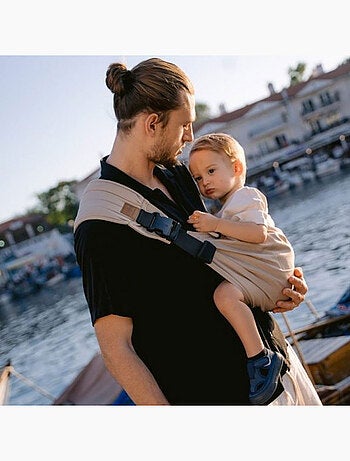 Porte-bébé Neko Up & Down - Pebble