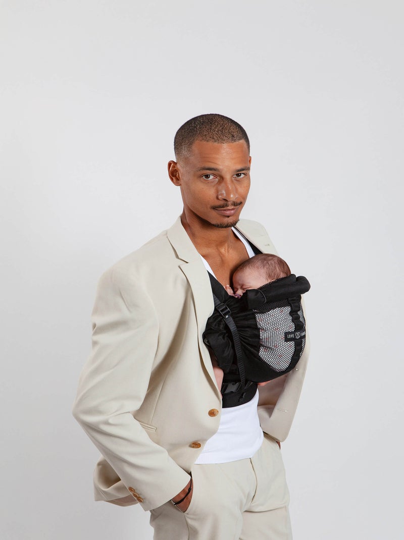 Porte-bébé PhysioCarrier 2 BLACK Noir - Kiabi