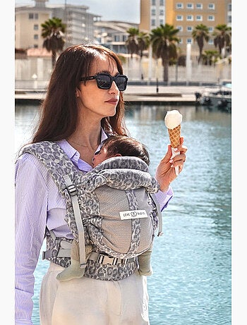 Porte-bébé PhysioCarrier 2 Blue Leopard
