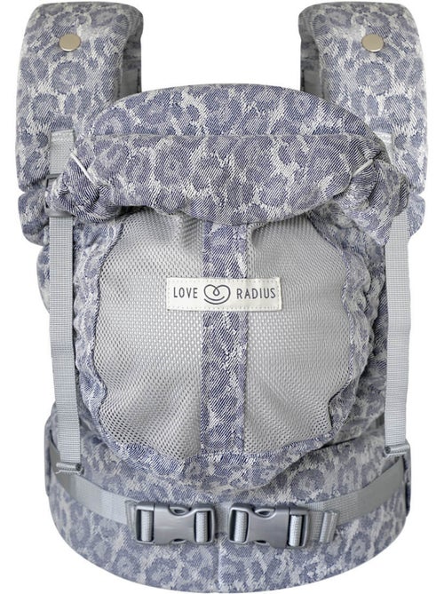 Porte-bébé PhysioCarrier 2 Blue Leopard - Kiabi Porte-bébé PhysioCarrier 2 Blue Leopard - Kiabi