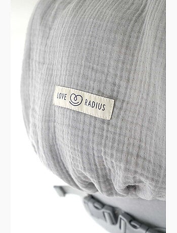 Porte-bébé PhysioCarrier 2 Grey (gaze de coton)