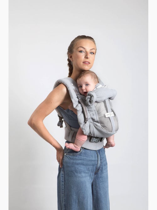 Porte-bébé PhysioCarrier 2 Grey (gaze de coton) - Kiabi