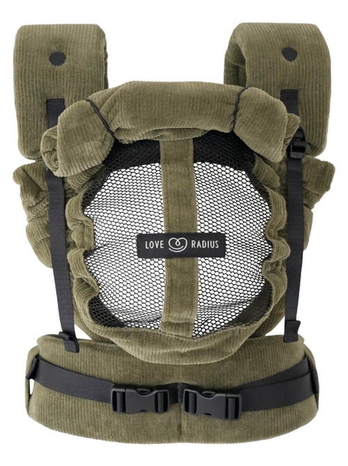Porte-bébé PhysioCarrier 2 Velvet Green - Kiabi