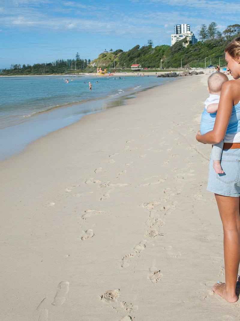 Porte-bébé Sling Sukkiri Bleu ciel - Kiabi