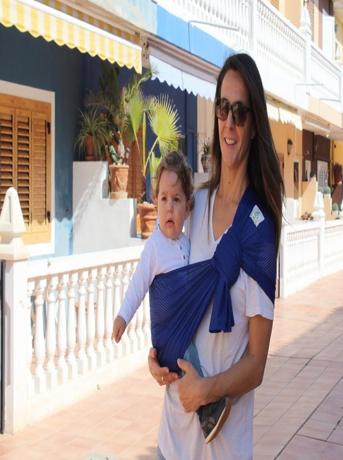 Porte-bébé Sling Sukkiri Bleu électrique - Kiabi