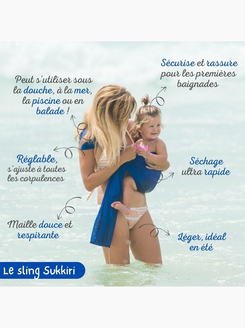 Porte-bébé Sling Sukkiri Parme - Kiabi