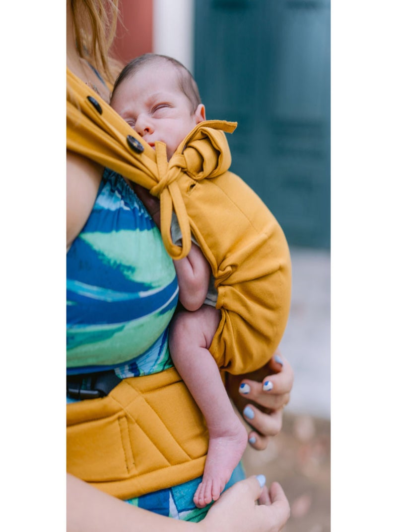 Porte-bébé Tiny - Chai Tea Jaune - Kiabi