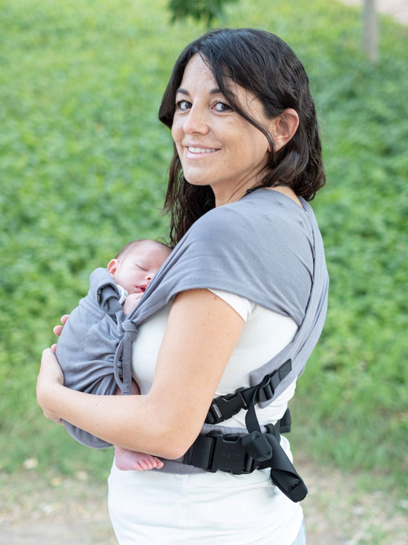 Porte-bébé Tiny Gris - Kiabi