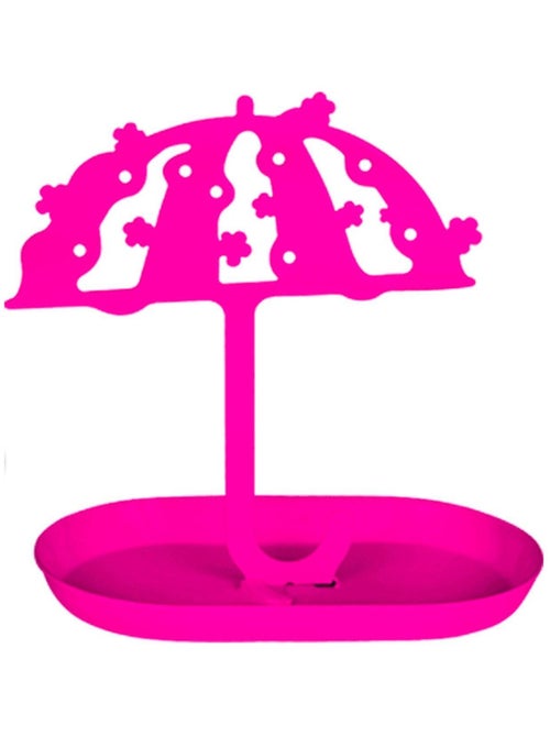 Porte bijoux 4 paires avec coupelle parapluie - Kiabi