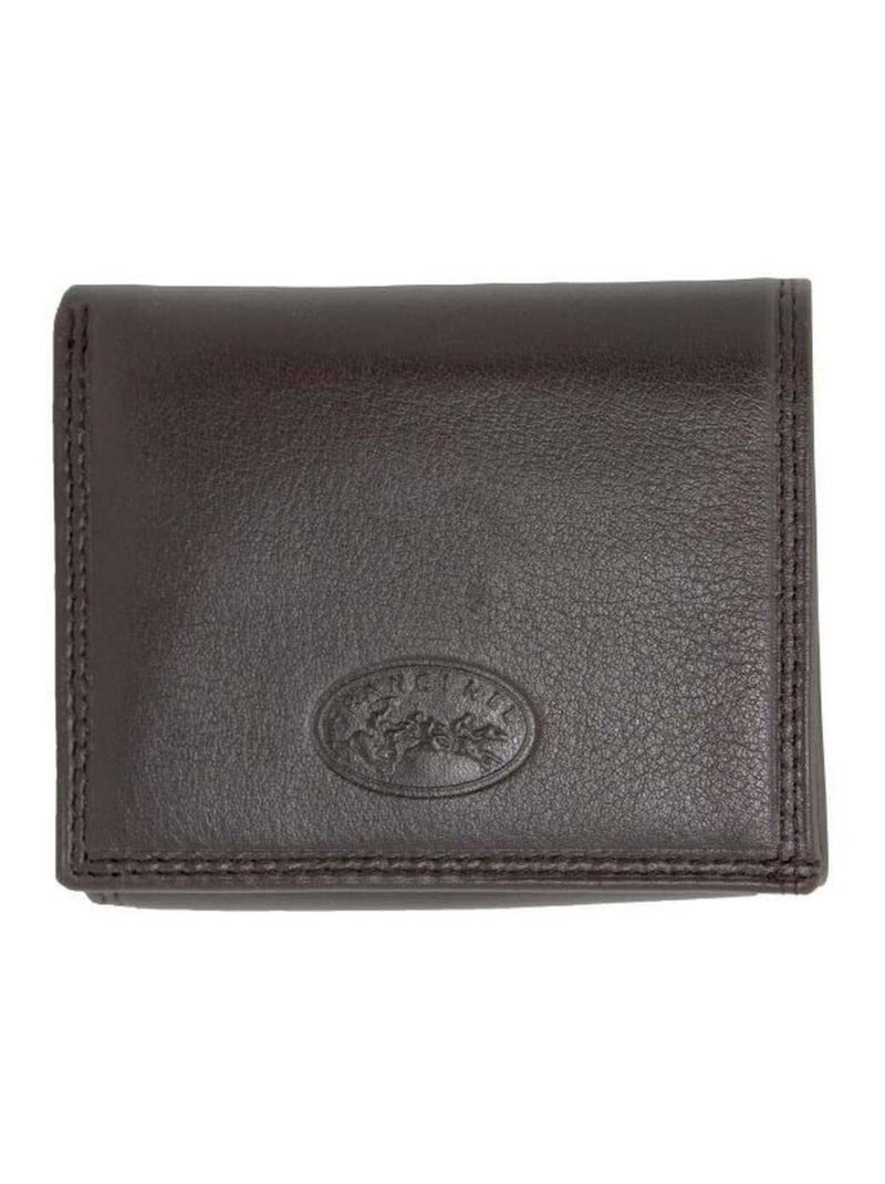 Porte billet/porte monnaie Anti piratage Francinel Marron - Kiabi