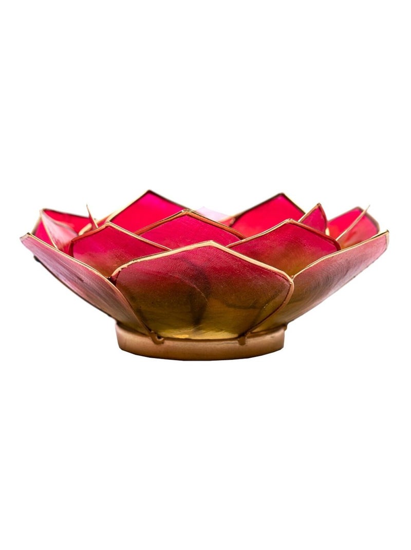 Porte Bougie Pétales de Lotus Multicolore - Kiabi