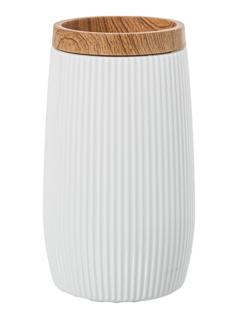 Porte-brosse à dents rétro Blanc - Kiabi