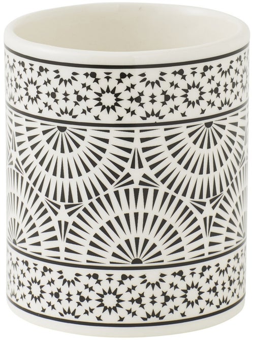 Porte-brosse à dents TRIBU en porcelaine motifs ethniques – Guy Levasseur - Kiabi Porte-brosse à dents TRIBU en porcelaine motifs ethniques – Guy Levasseur - Kiabi