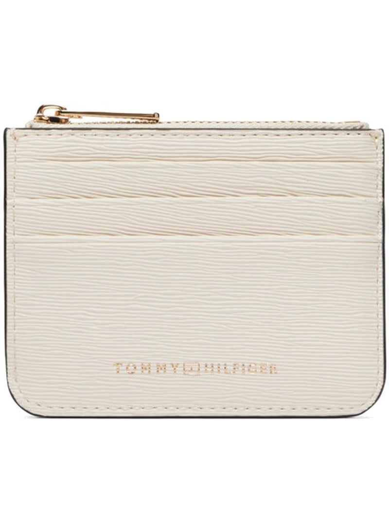 Porte carte femme tommy hilfiger Ecru - Kiabi