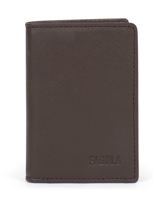 Porte-cartes - Stop RFID - Cuir - Kiabi