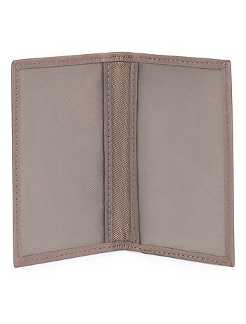 Porte-cartes 1 volet Stop RFID Cuir Émy | FAGOLA