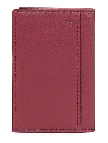 Porte-cartes 1 volet Stop RFID Cuir Émy | FAGOLA