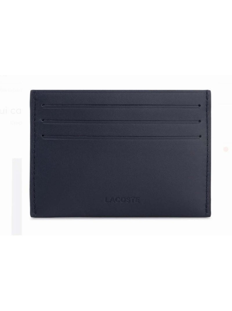 Porte cartes Lacoste Fitzgerald Bleu marine - Kiabi