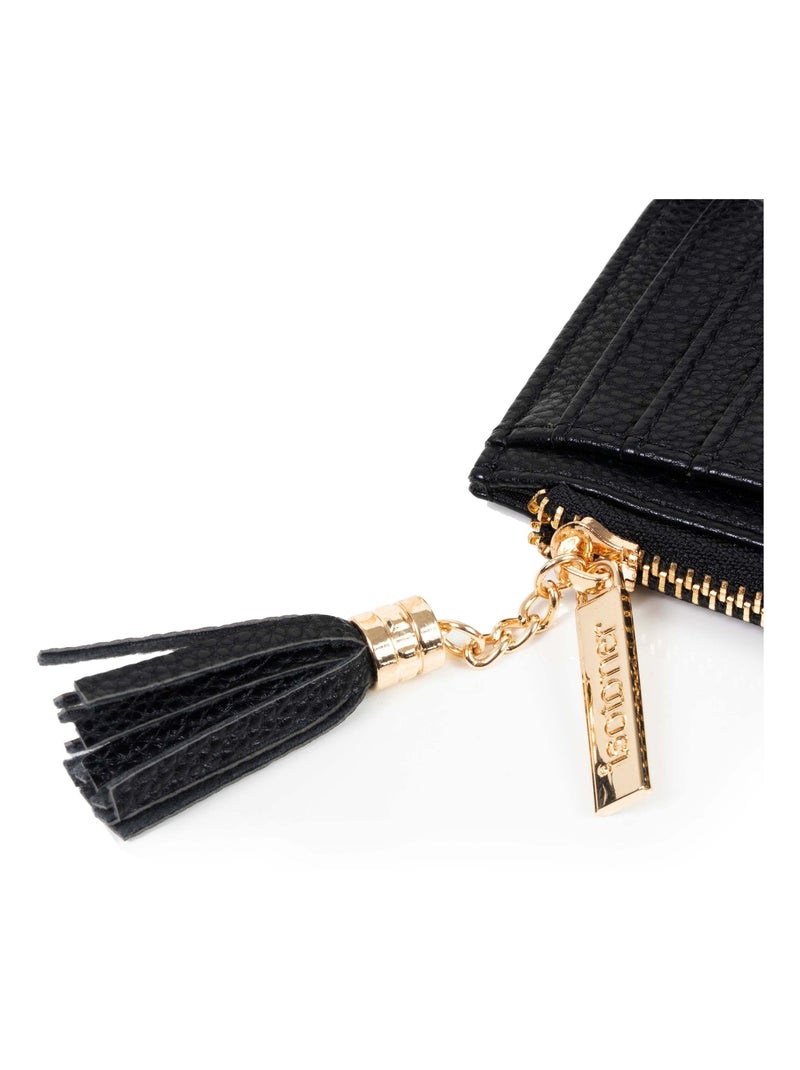 Porte-cartes protection rfid anti-piratage de carte femme Isotoner Noir - Kiabi
