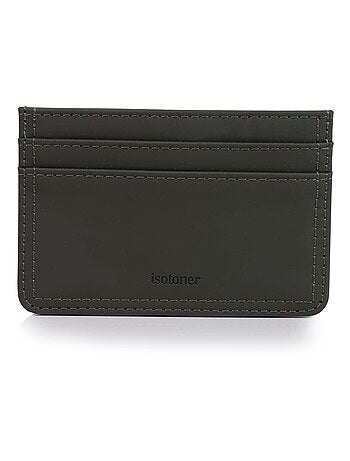 Porte-cartes protection rfid anti-piratage de carte mixte adulte Isotoner