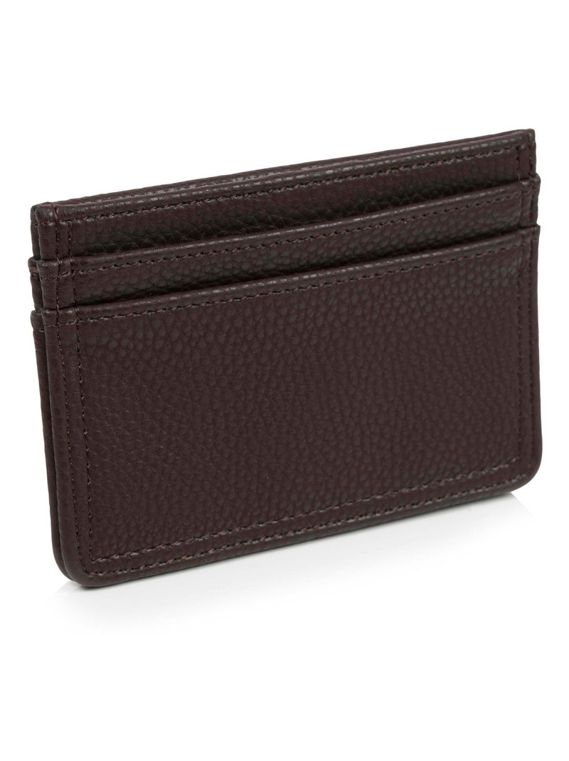 Porte-cartes protection rfid anti-piratage de carte mixte adulte Isotoner Marron - Kiabi