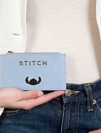 Porte-cartes Slim - Disney Lilo et Stitch Steel - Bleu - Taille Unique