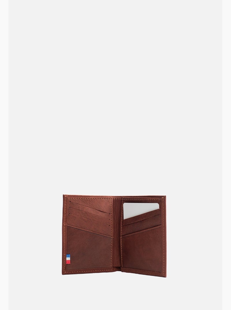 Porte cartes Stalric Olivier Cognac - Kiabi
