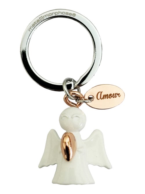 Porte clef ange gardien amour - Kiabi