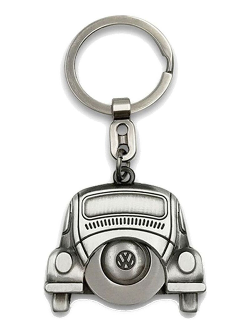 Porte clef Beetle Volkswagen Argenté - Kiabi