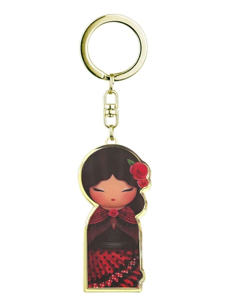 Porte clef Espagne de collection One Family Rouge - Kiabi