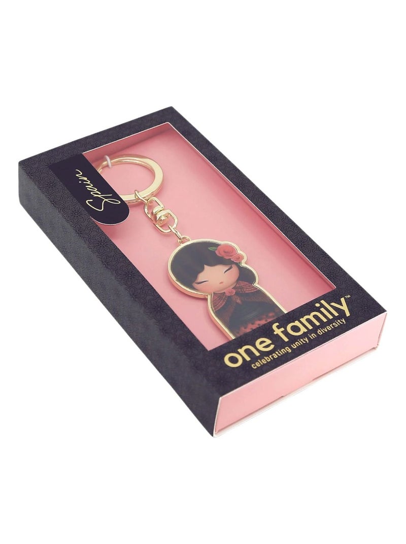 Porte clef Espagne de collection One Family Rouge - Kiabi