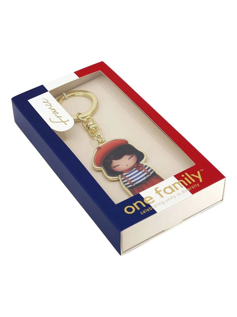 Porte clef France de collection One Family Rouge - Kiabi