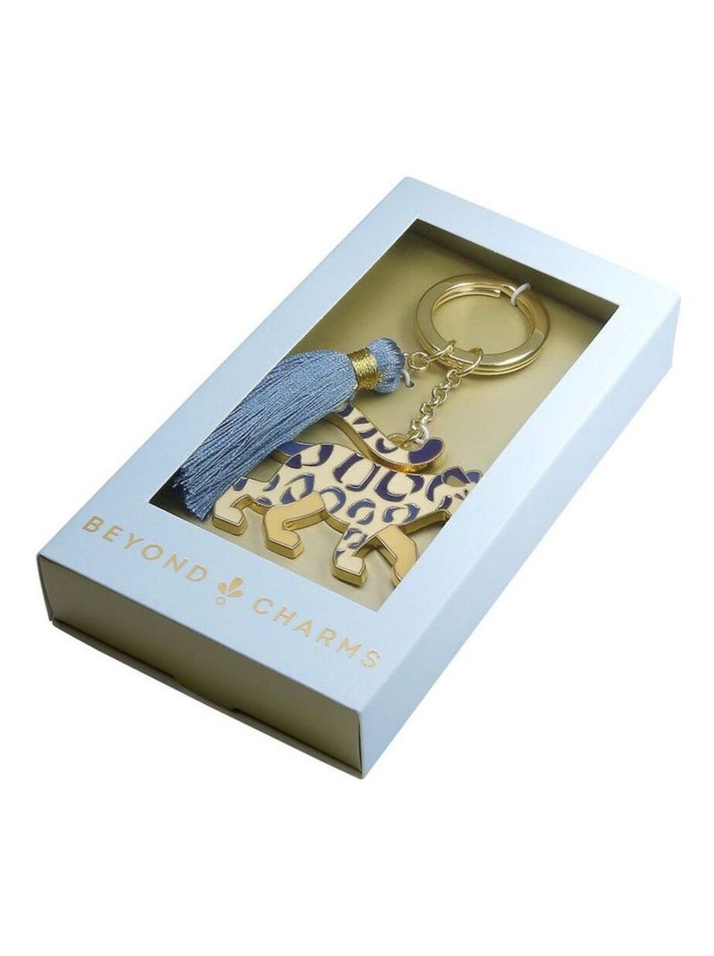 Porte clef Léopard - Collection BEYOND CHARMS Beige - Kiabi
