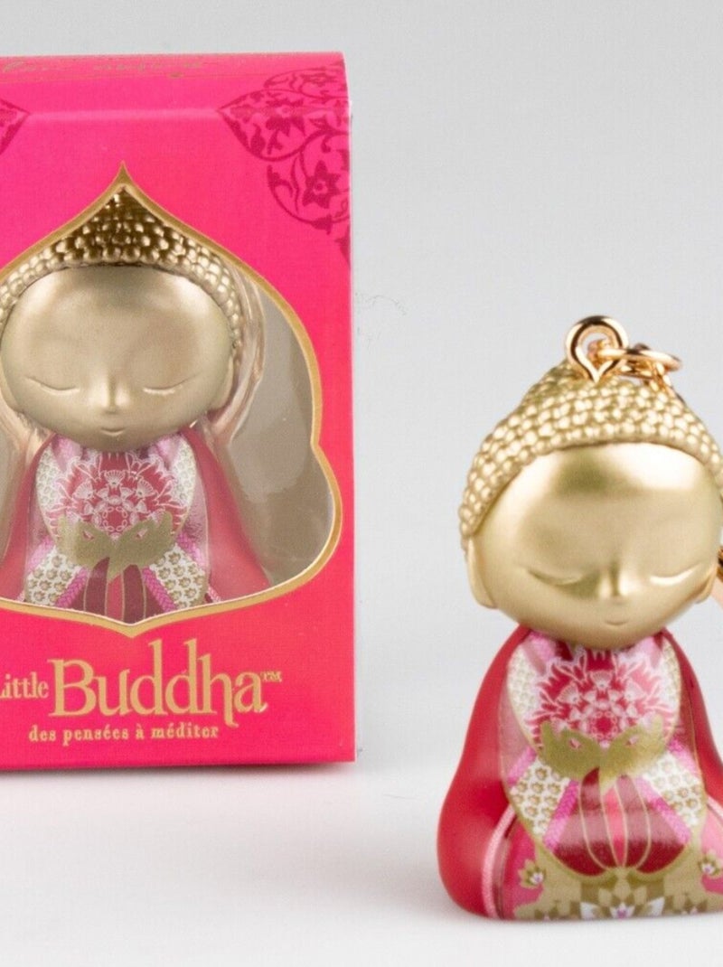 Porte clef little buddha rouge 4.5 cm Rouge - Kiabi