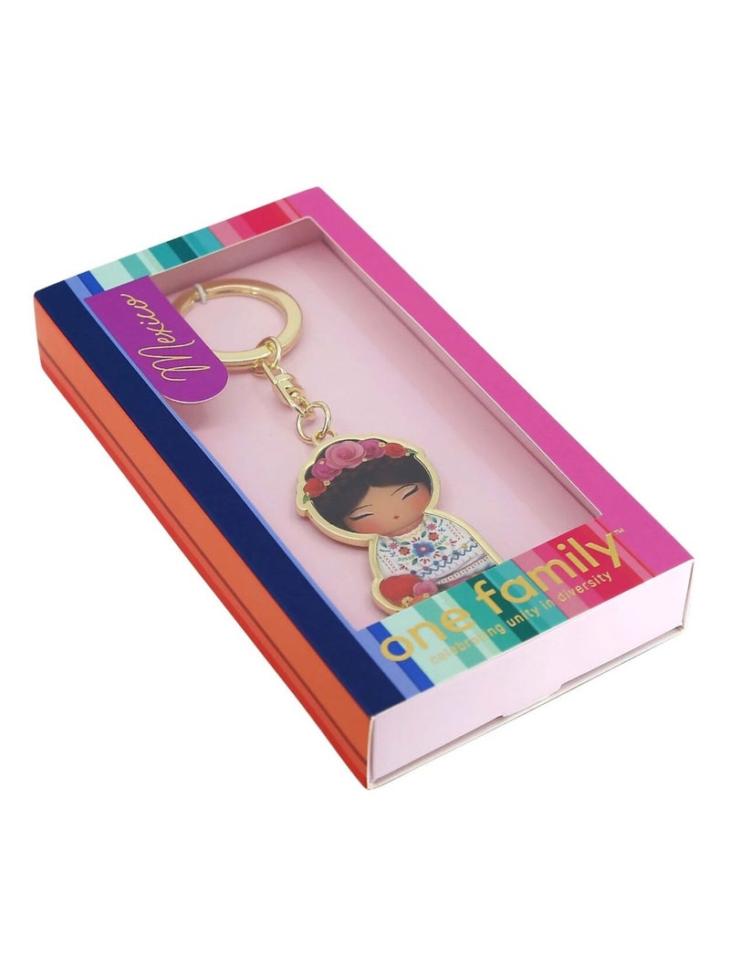 Porte clef Mexique de collection One Family Multicolore - Kiabi