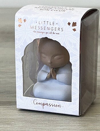 Porte clef petit messager parme 4.5 cm