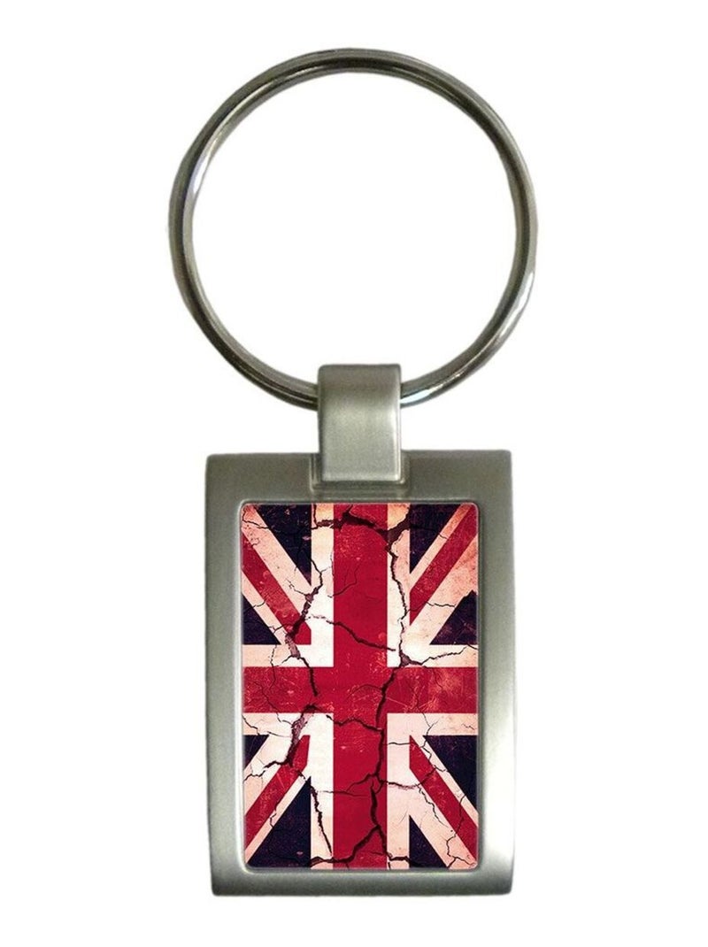 Porte clef UK craquelé by Cbkreation Multicolore - Kiabi