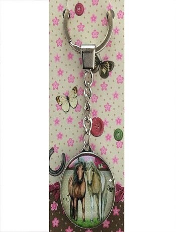 Porte-clefs Dentelle cheval