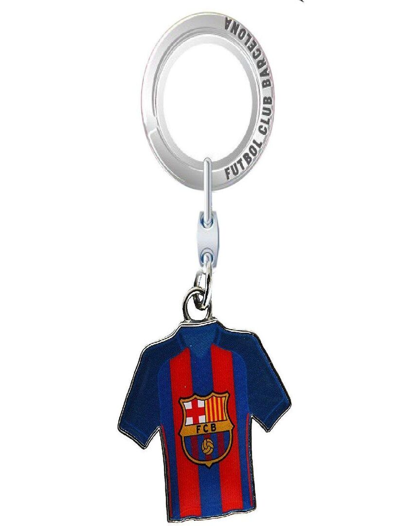 Porte-clés Officiel FC Barcelone - Collection Barça - En PVC - Cadeau Pour Supporter - Produit Sous Licence