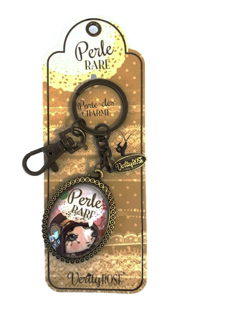 Porte-clefs Flutterby Verity Rose Multicolore - Kiabi