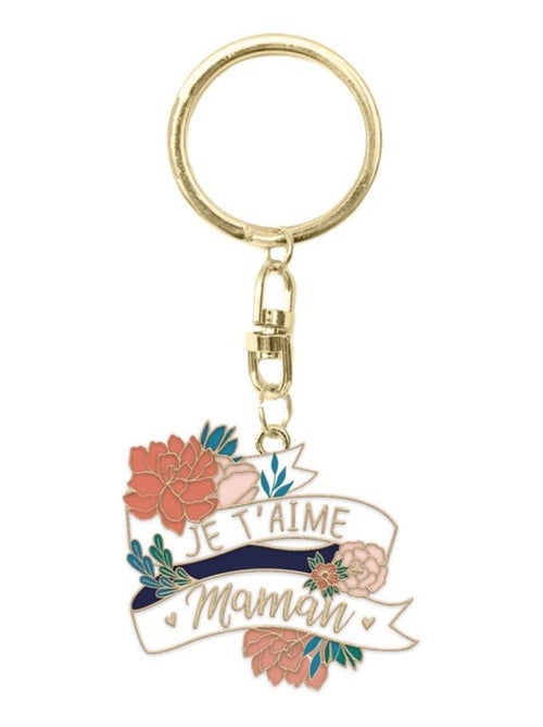 Porte clefs je t'aime maman - Kiabi