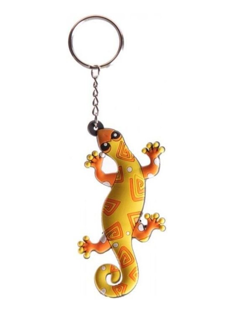 Porte-clefs Lezard jaune Jaune - Kiabi