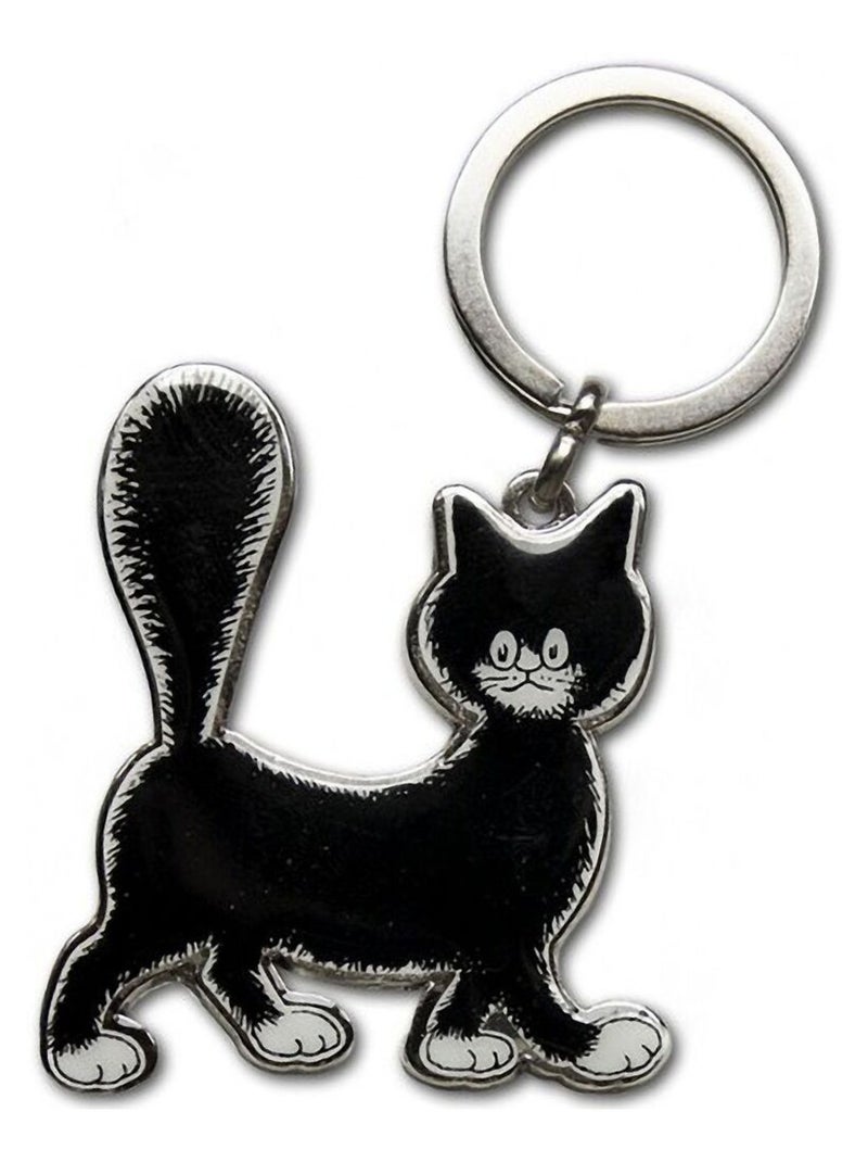 Porte clefs Mignonette Les chats de Dubout Noir - Kiabi