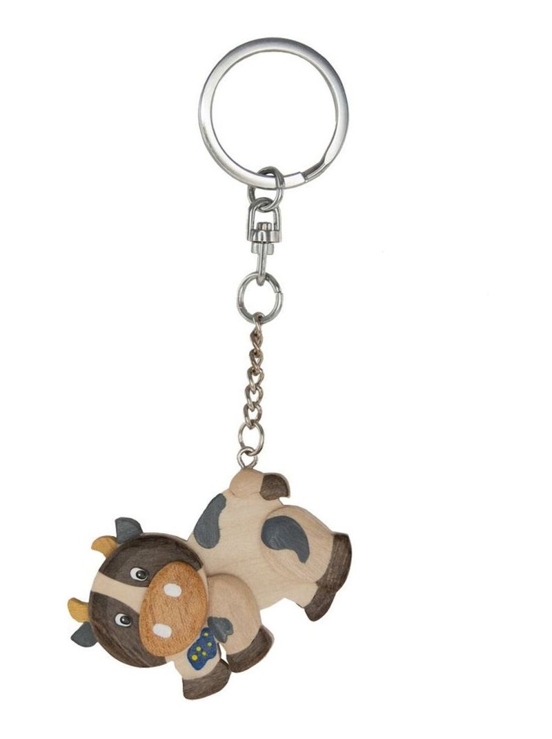 Porte clefs Vache Beige - Kiabi