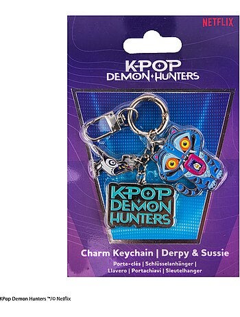 Porte-clés à charms Derpy & Sussie - KPop Demon Hunters
