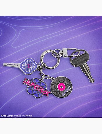Porte-clés à charms HUNTR/X - KPop Demon Hunters