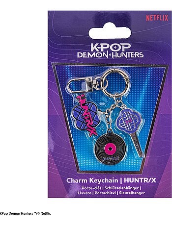 Porte-clés à charms HUNTR/X - KPop Demon Hunters