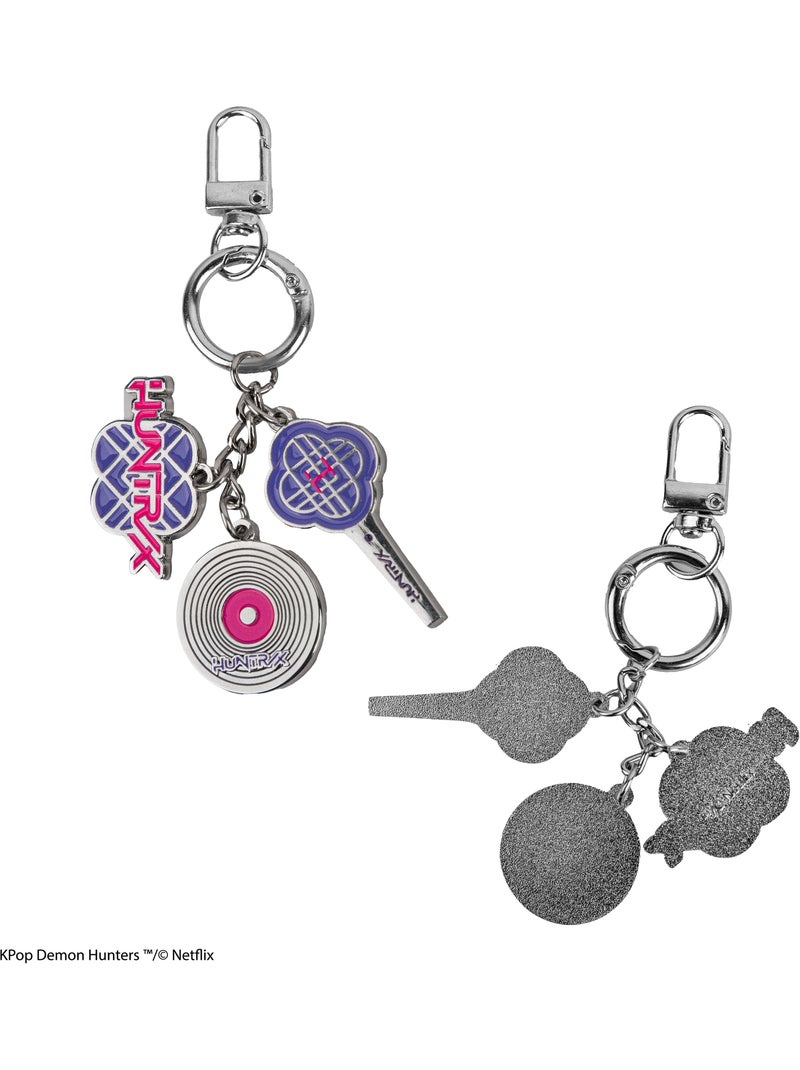 Porte-clés à charms HUNTR/X - KPop Demon Hunters Argenté - Kiabi