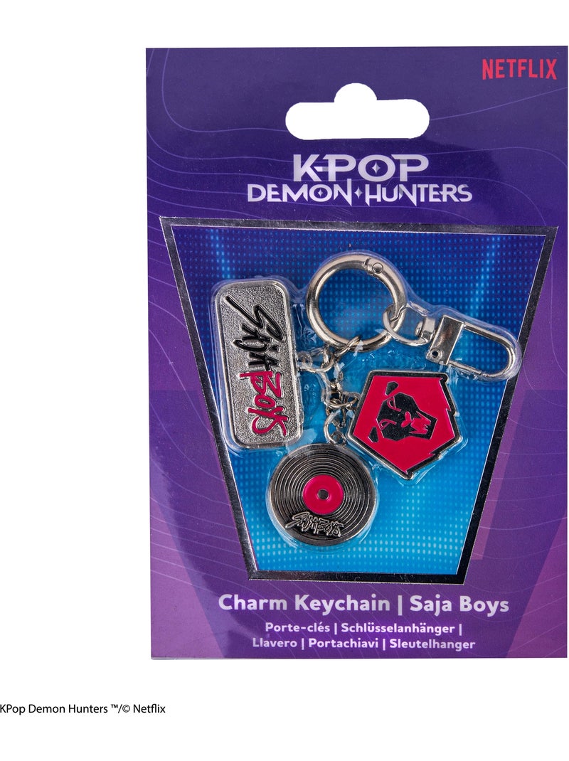 Porte-clés à charms Saja Boys - KPop Demon Hunters Argenté - Kiabi