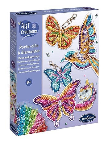 Porte-clés à diamanter